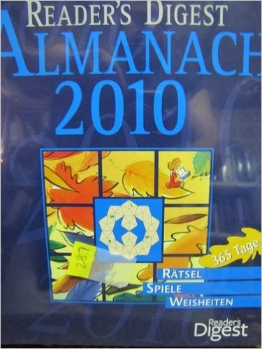 Reader's Digest Almanach 2010: 365 Tage - Rätsel, Spiele, Weisheiten Non-fiction