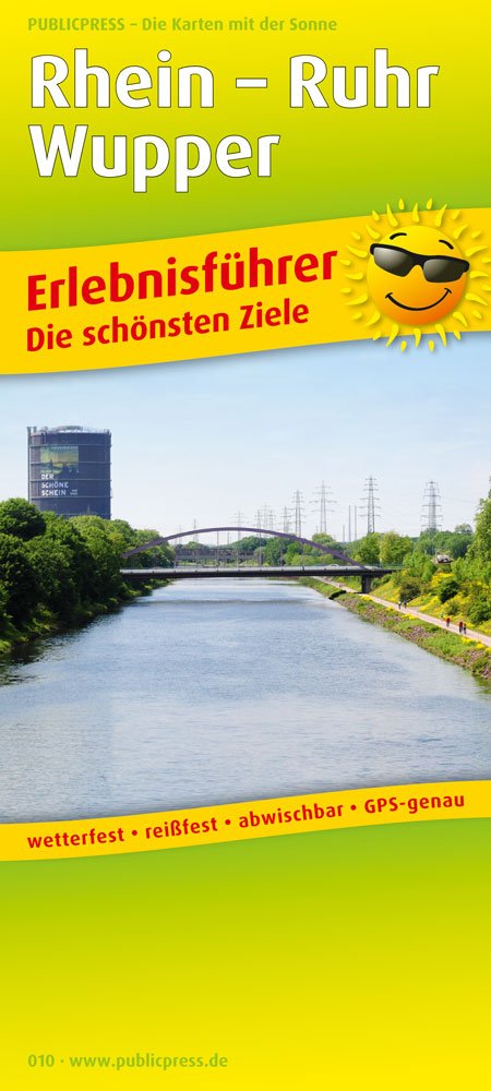Erlebnisführer Rhein - Ruhr / Wupper 1 : 140 000 Leisure, Home & Garden