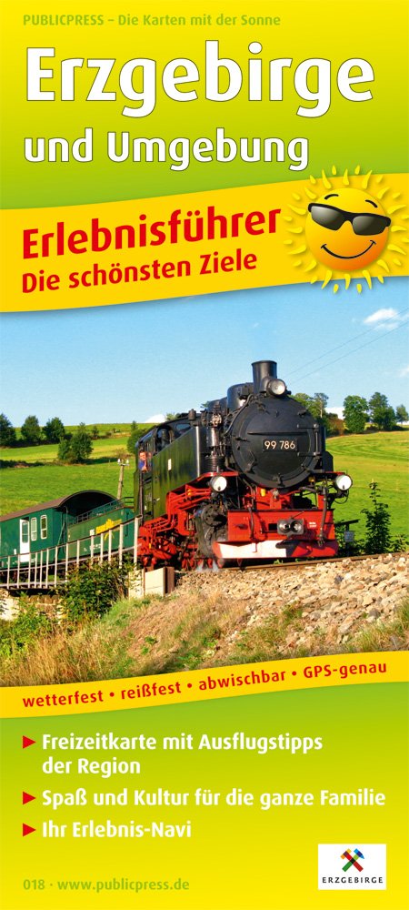 Erlebnisführer Erzgebirge und Umgebung 1 : 160 000 Leisure, Home & Garden