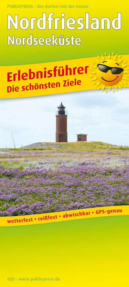 Erlebnisführer Nordfriesland - Nordseeküste 1:150000 Leisure, Home & Garden
