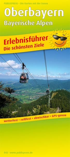 Erlebnisführer Oberbayern - Bayerische Alpen 1 : 140 000 Leisure, Home & Garden