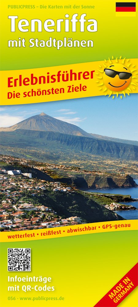 Erlebnisführer Teneriffa 1 : 115 000. Deutsche Ausgabe Leisure, Home & Garden
