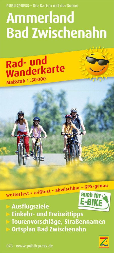 Rad- und Wanderkarte Ammerland / Bad Zwischenahn 1 : 50 000 Leisure, Home & Garden