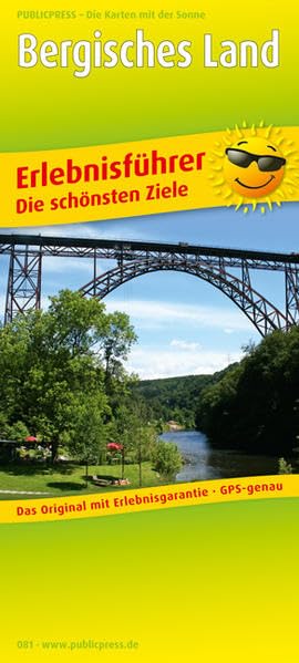 Bergisches Land: Erlebnisführer mit Informationen zu Freizeiteinrichtungen auf der Kartenrückseite, GPS-genau. 1:110000: Mit Informationen zu ... GPS-genau. Die schönsten Ziele Leisure, Home & Garden