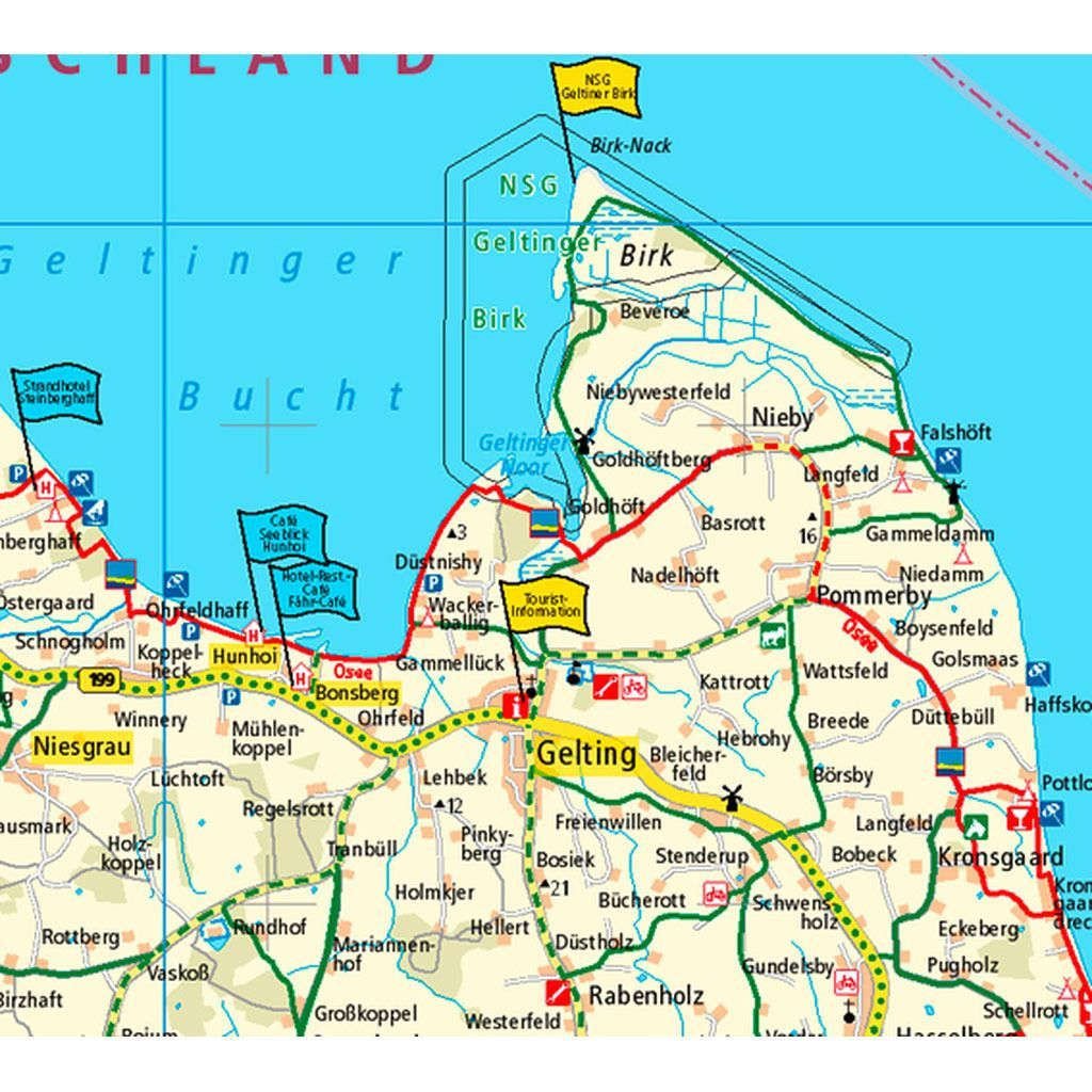 Radwanderkarte Usedom und Haffküste 1 : 100 000 Leisure, Home & Garden