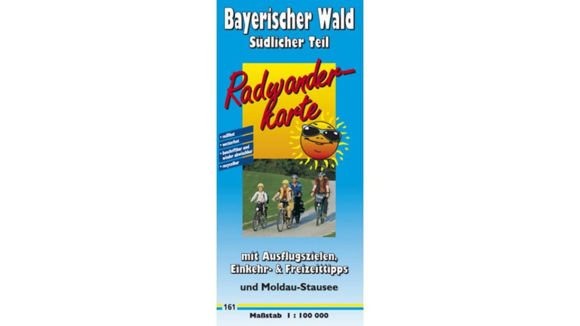 Bayerischer Wald (Südlicher Teil) 1 : 100 000 Radwanderkarte book