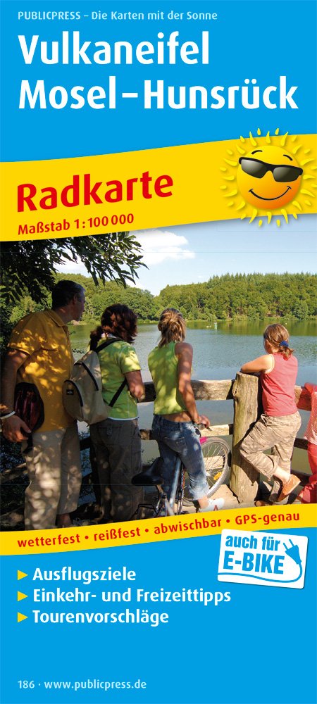 Radwanderkarte Vulkaneifel - Mosel - Koblenz 1 : 100 000 Leisure, Home & Garden