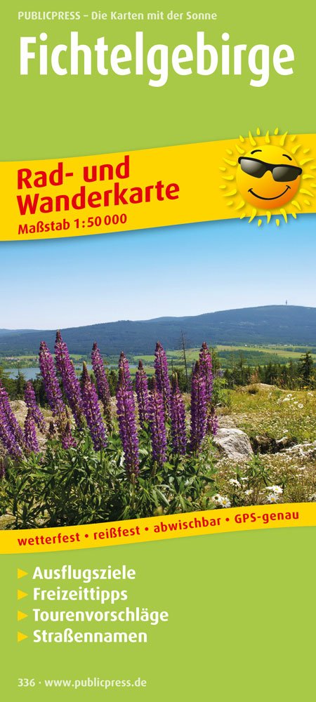 Rad- und Wanderkarte Fichtelgebirge 1 : 50 000 book