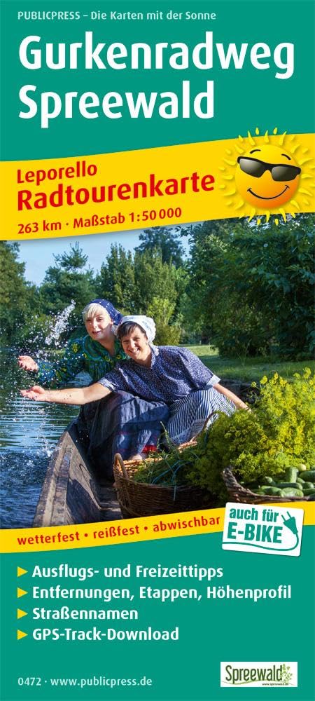 Gurkenradweg Spreewald 1 : 50 000 Leisure, Home & Garden
