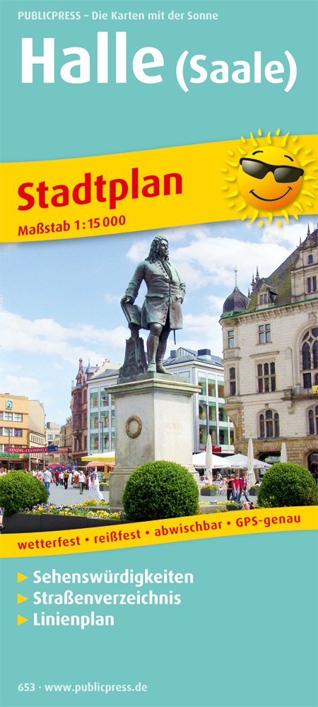 Product Image: Halle (Saale) Stadtplan 1 : 15 000