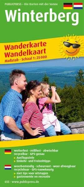 Winterberg 1 : 25 000 Wanderkarte Leisure, Home & Garden Books