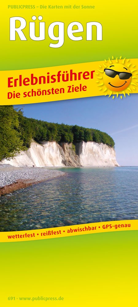 Rügen: Erlebnisführer mit Informationen zu Freizeiteinrichtungen auf der Kartenrückseite, wetterfest, reißfest, abwischbar, GPS-genau. 1:85000: Mit ... GPS-genau. 1:85000. Die schönsten Reiseziele Leisure, Home & Garden