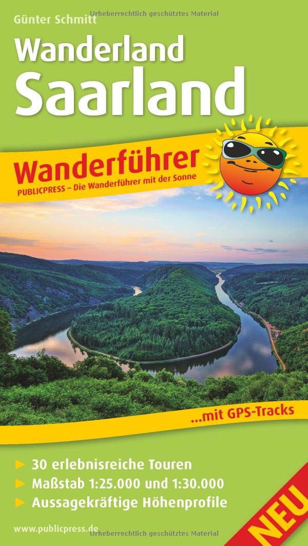 Wanderland Saarland: Wanderführer mit 30 erlebnisreichen Touren, Karten im Maßstab 1:25000 und 1:30000 sowie aussagekräftigen Höhenprofilen: 30 ... Mit GPS-Tracks (Wanderführer / WF) Leisure, Home & Garden