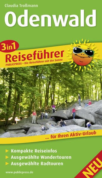 3in1-Reiseführer Odenwald Leisure, Home & Garden