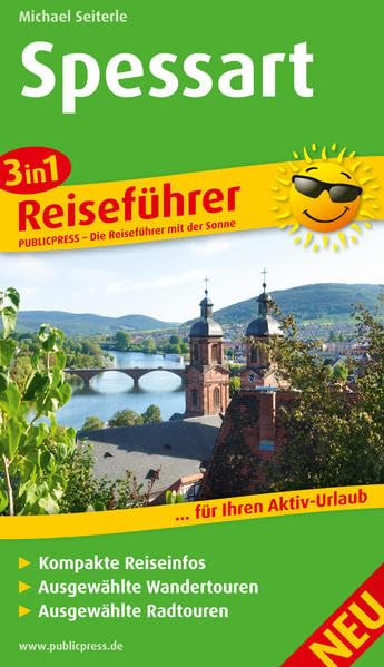 Spessart: 3in1-Reiseführer für Ihren Aktiv-Urlaub, kompakte Reiseinfos, ausgewählte Rad- und Wandertouren, aussagekräftige Höhenprofile und ... tourenspezifische Karten (Reiseführer / RF) Leisure, Home & Garden