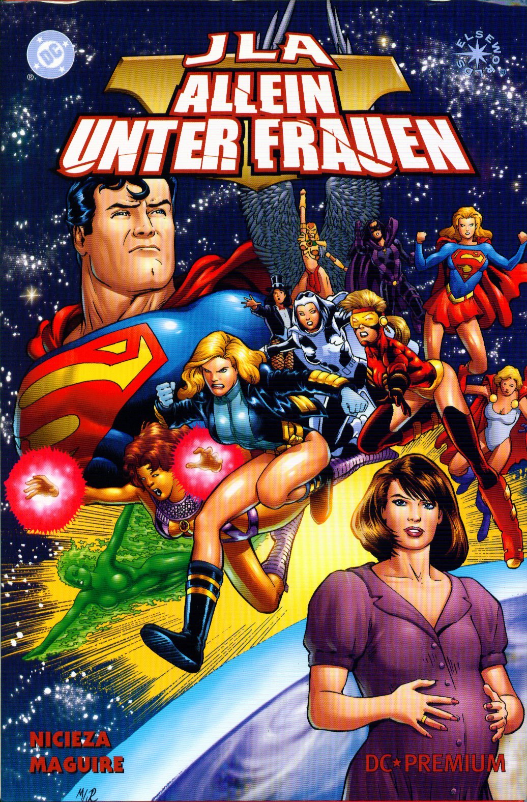 DC Premium Bd. 14 JLA Allein unter Frauen Books
