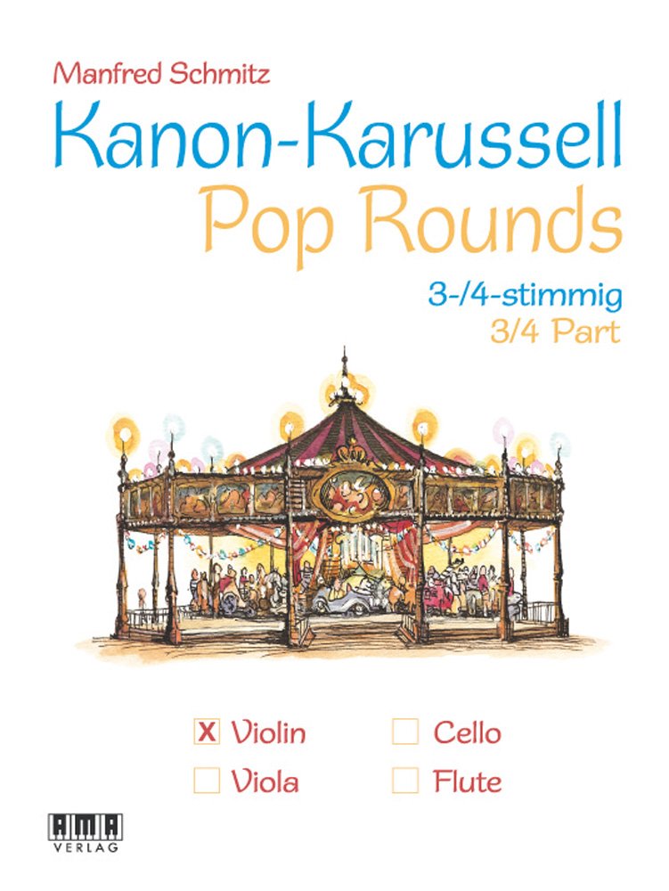 Kanon-Karussell - Pop Rounds (3+4 stimmig): Violine Sheet Music