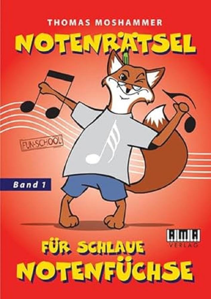 Notenrätsel für schlaue Notenfüchse: Band 1 (Fun-School) Arts & Music
