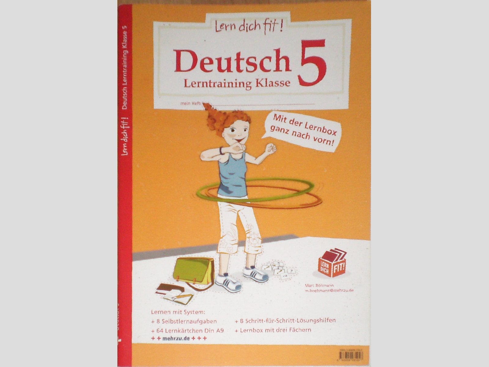 Lern dich fit!-Lerntraining: Deutsch Klasse 5: Texte verstehen, Wortarten, Zeitformen, Satzglieder, Zeichensetzung Learning & Reference