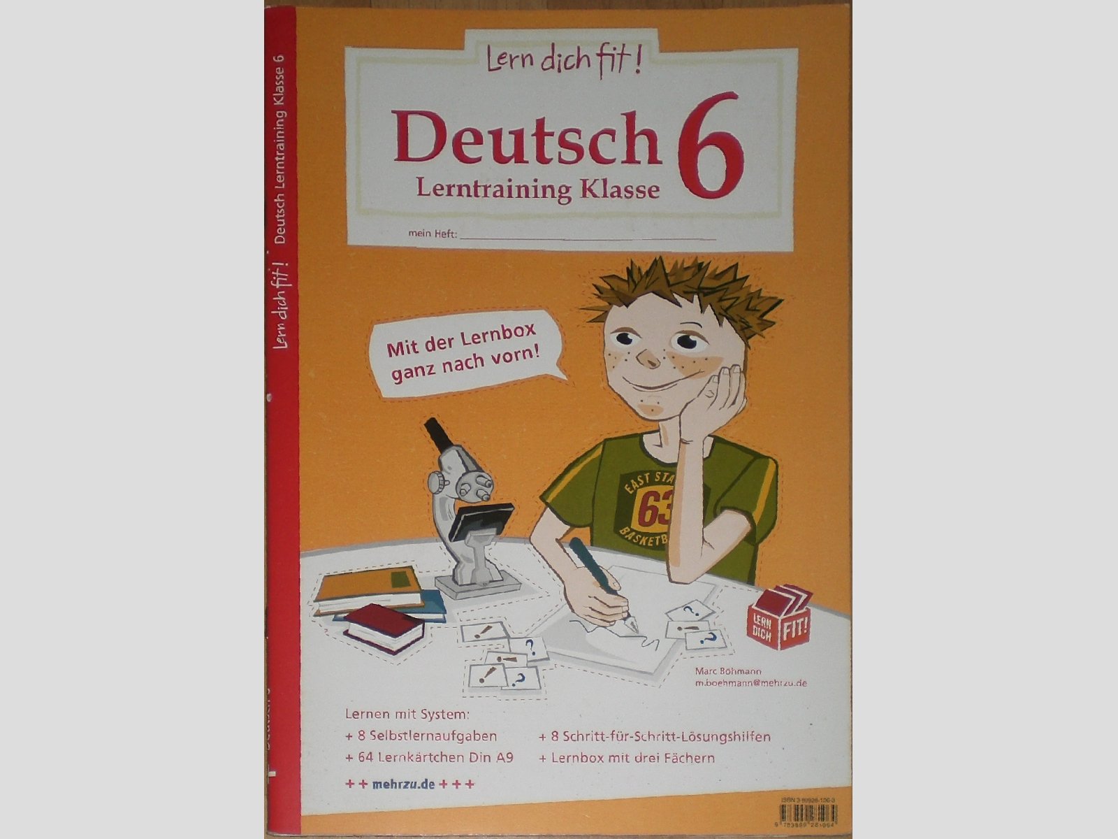 Lern dich fit!-Lerntraining: Deutsch Klasse 6: Texte verstehen, Relativsätze, Substantivierung, Zeiten, Adverbialbestimmungen Learning & Reference