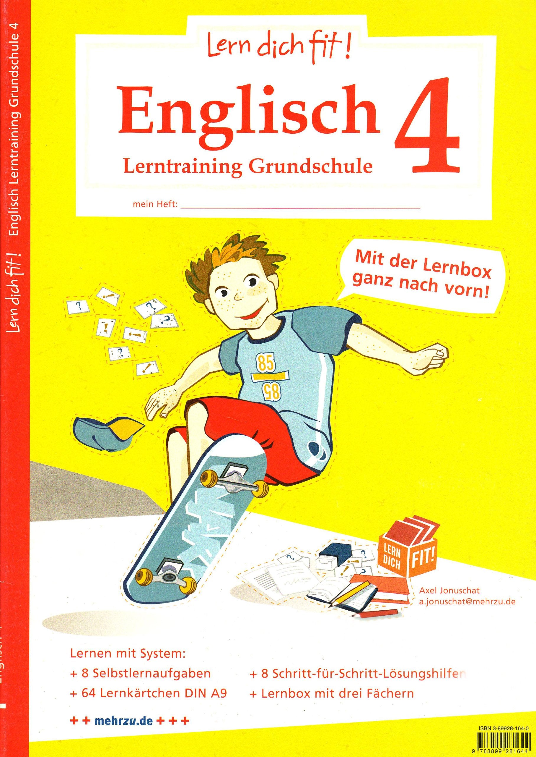 Lern dich fit!-Lerntraining: Englisch Grundschule 4: Das Wetter, Uhrzeiten, Tiere, Märchen, Halloween Learning & Reference