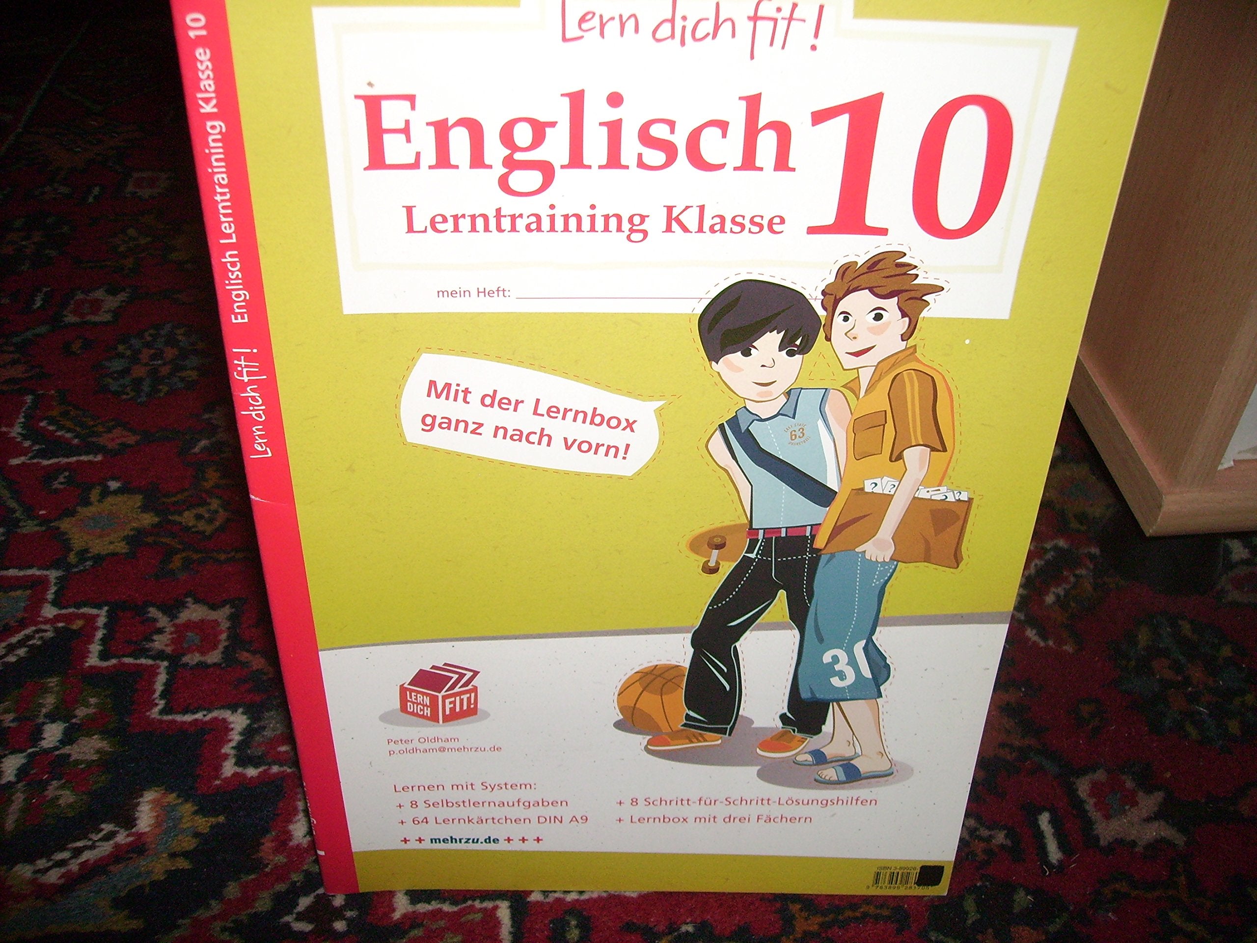 Lern dich fit!-Lerntraining: Englisch Klasse 10: Die ing-Formen, Passivformen, Bedingungssätze, Partizip Präsens Learning & Reference
