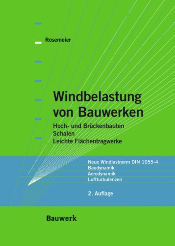 Windbelastung von Bauwerken: Hoch- und Brückenbauten, Schalen, Leichte Flächentragwerke. Neue Windlastnorm DIN 1055-4. Grundlagen: Baudynamik, Aerodynamik, Luftturbulenzen. Business & Technology