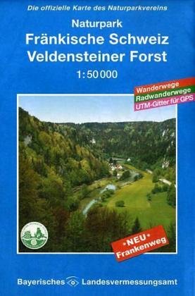 UKL 29 - Naturpark Fränkische Schweiz. Veldensteiner Forst 1 : 50 000: Die offizielle Karte des Naturparkvereins. Mit Wanderwegen. Mit Radwanderwegen. Gitter für GPS-Nutzer Leisure, Home & Garden