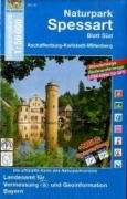 Topographische Karte Bayern Naturpark Spessart, Blatt Süd: Aschaffenburg, Karlstadt, Miltenberg. Die offizielle Karte des Naturparkvereins. ... UTM-Gitter f. GPS. Neu: Spessartweg Maps & Plans