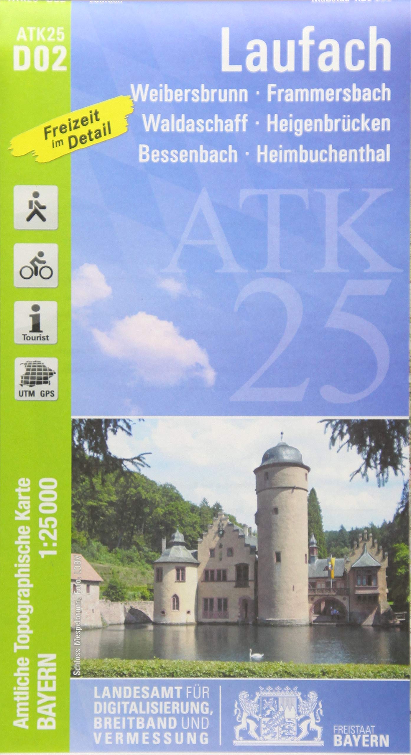 Laufach 1 : 25 000 Leisure, Home & Garden