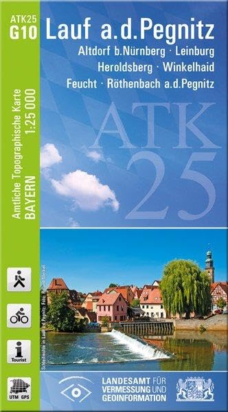 Lauf an der Pegnitz 1 : 25 000 Leisure, Home & Garden