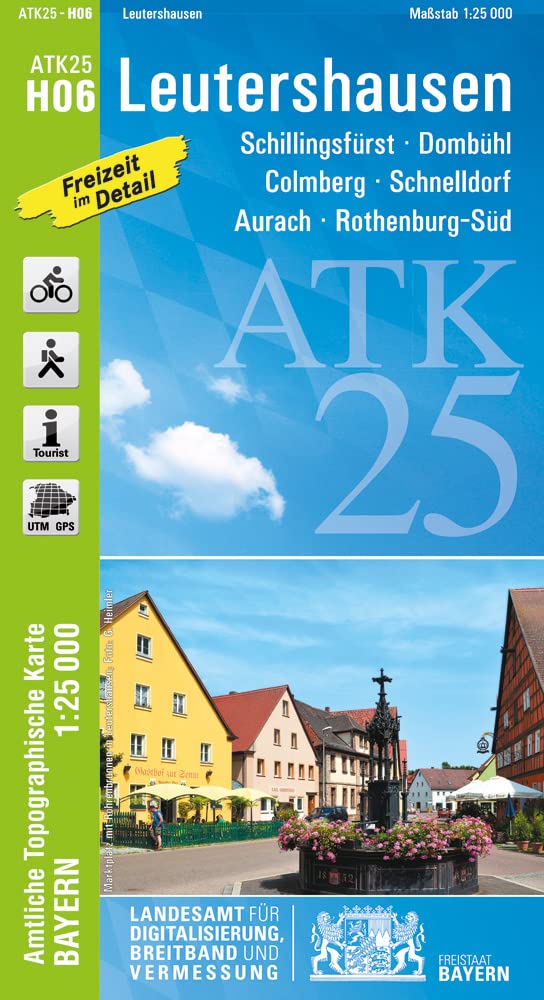 Leutershausen 1 : 25 000 Leisure, Home & Garden