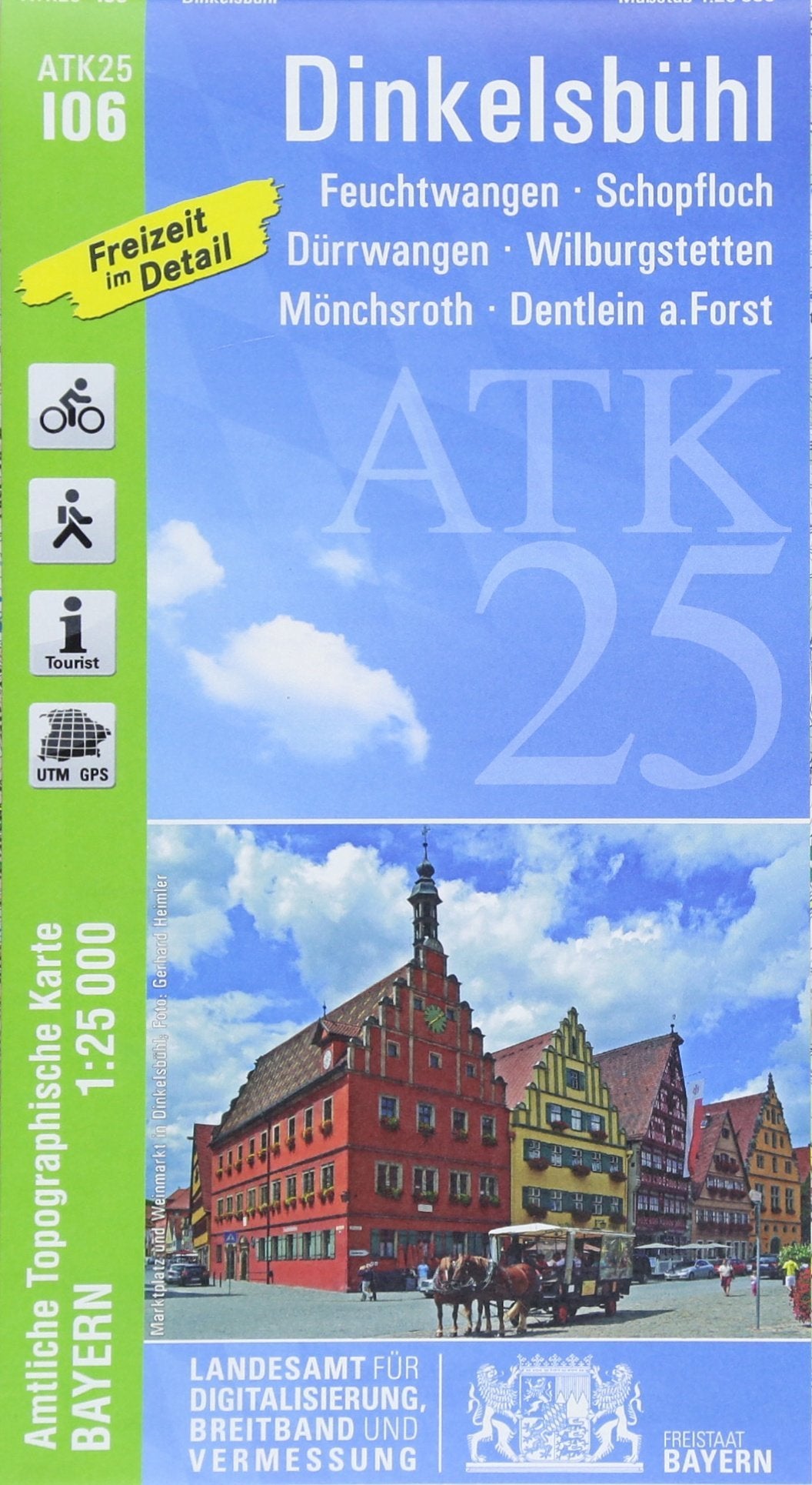 Dinkelsbühl 1:25 000 book