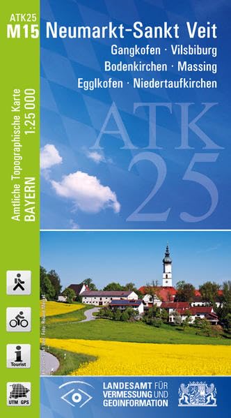 Neumarkt-Sankt Veit 1 : 25 000 Leisure, Home & Garden