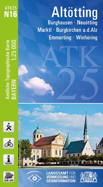 Altötting 1 : 25 000 book