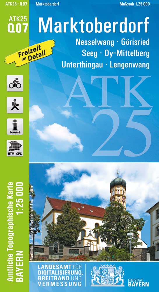Marktoberdorf 1:25 000 Leisure, Home & Garden