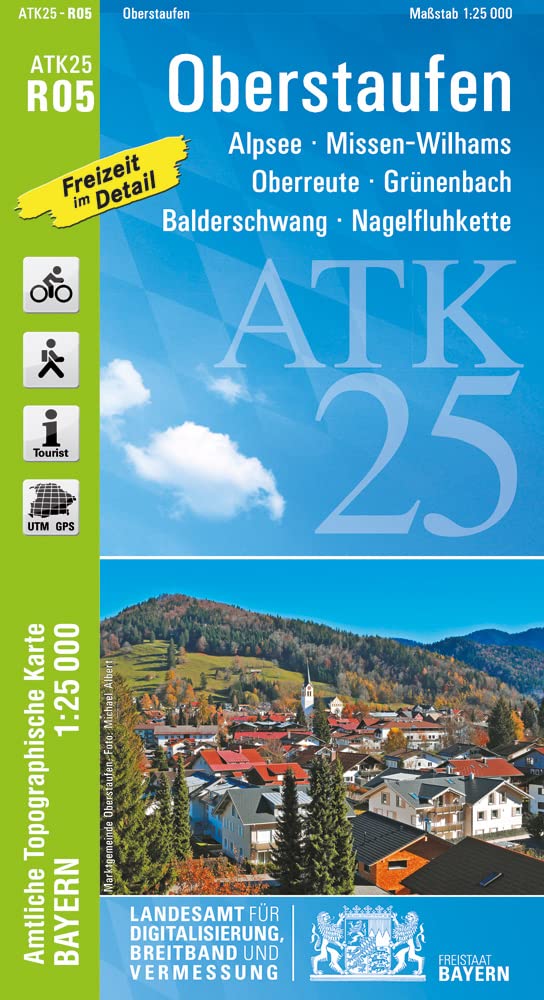 Oberstaufen1:25 000 book