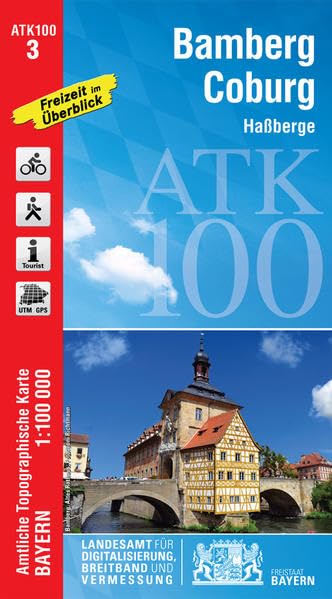 Product Image: Bamberg - Coburg 1 : 100 000