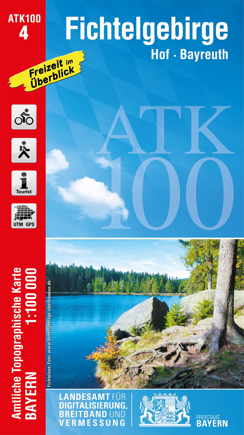 Blatt 4 Fichtelgebirge Leisure, Home & Garden