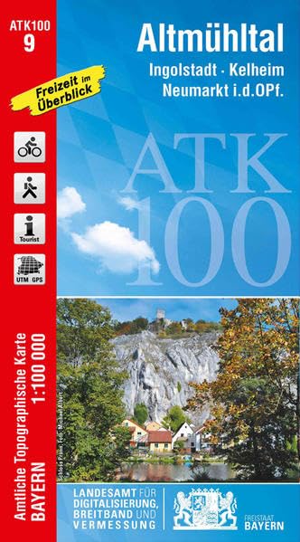 Altmühltal 1 : 100 000 Leisure, Home & Garden
