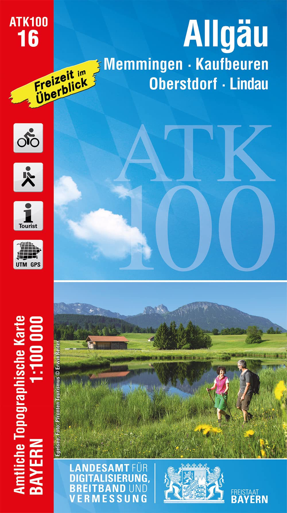 Allgäu 1:100 000 Leisure, Home & Garden