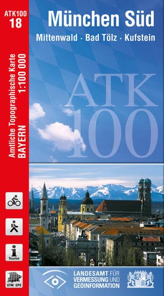München Süd 1 : 100 000 book