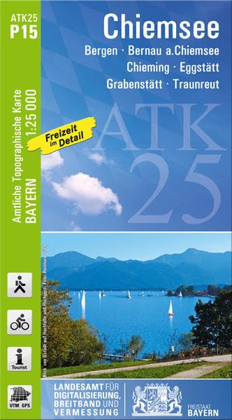 Chiemsee 1 : 25 000 Leisure, Home & Garden