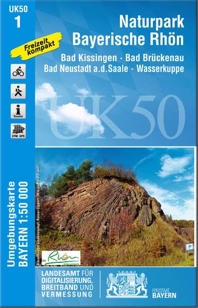 Nationalpark Bayerische Rhön 1 : 50 000 (UK50-1) book