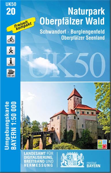 Nationalpark Oberpfälzer Wald 1 : 50 000 (UK 50-20) Leisure, Home & Garden