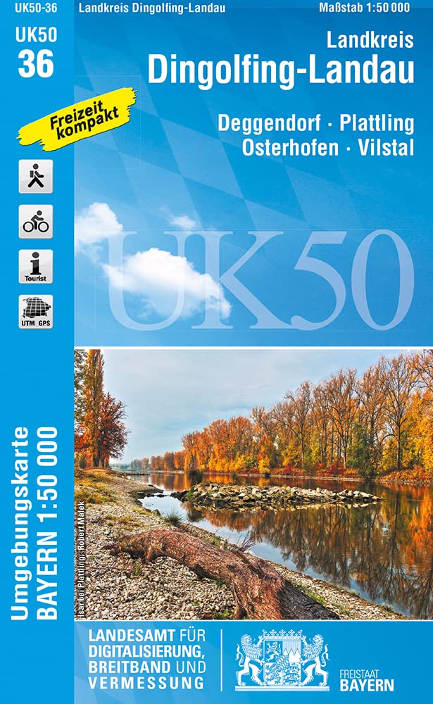 Landkreis Dingolfing 1 : 50 000 (UK50-36) book