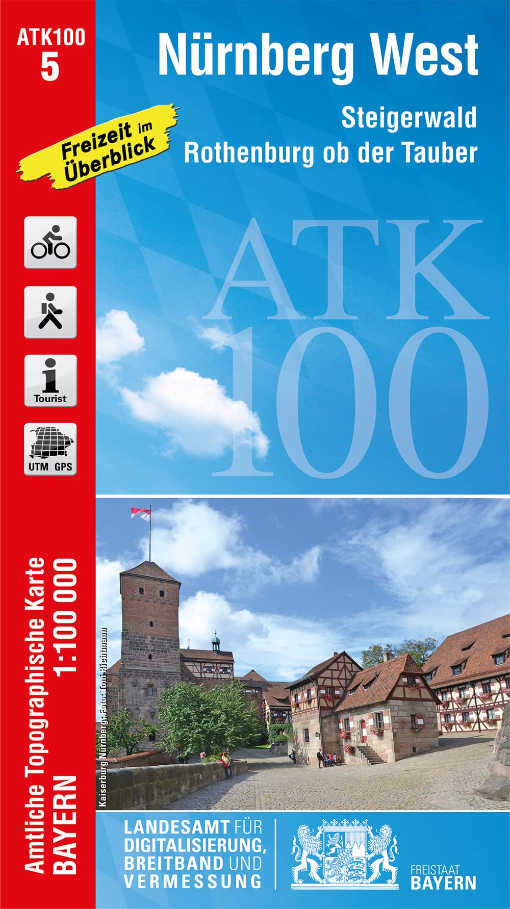 Nürnberg-West 1 : 100 000 book