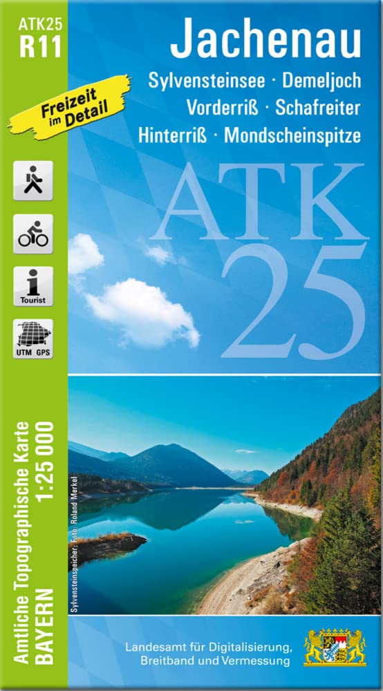 ATK25-R11 Jachenau (Amtliche Topographische Karte 1:25000) Leisure, Home & Garden