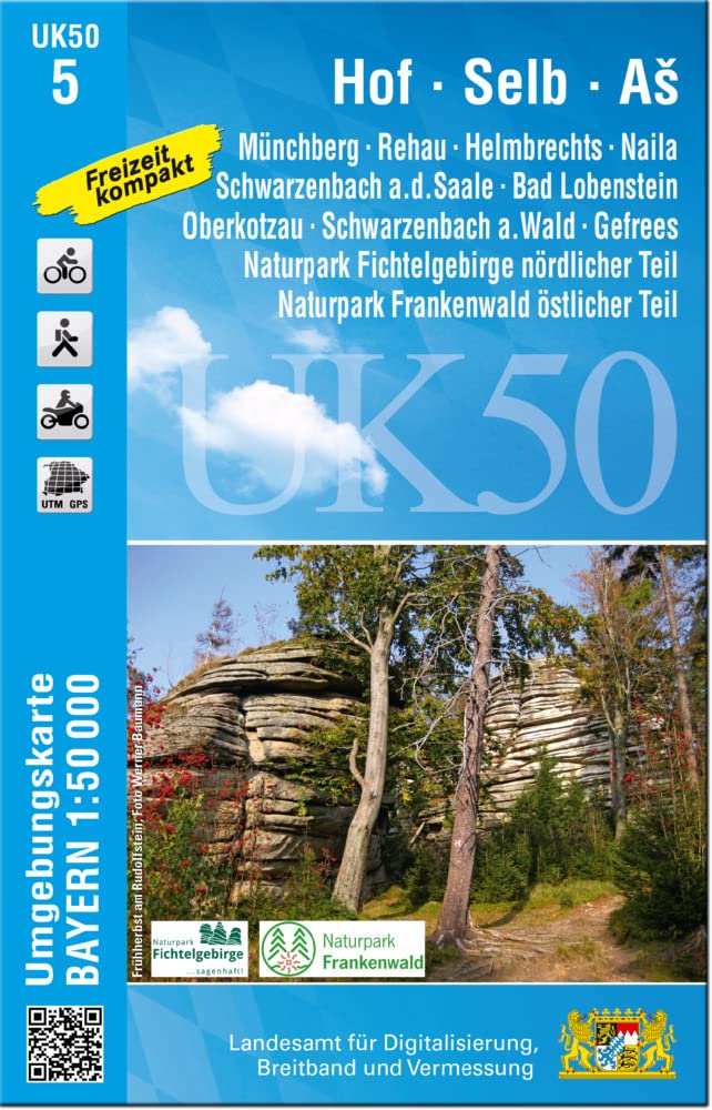 Hof Selb As 1 : 50 000 (UK50-5) book