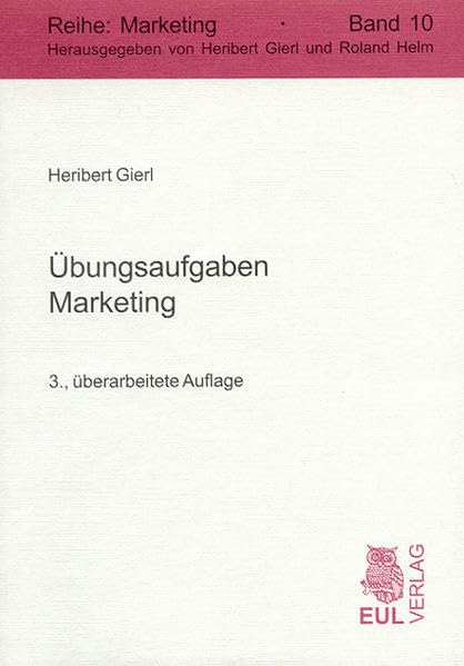 Übungsaufgaben Marketing. Marketing, Bd. 10 Law